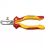 Wiha Professional Spelafili elettrico, fino a 10 mm², 160 mm, rosso/giallo (Z55016006SB)