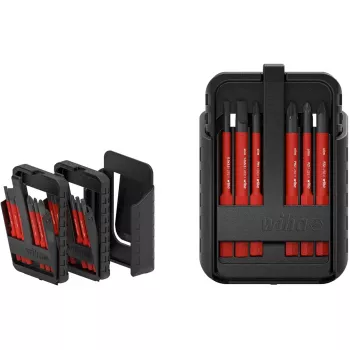 Wiha set di cacciaviti VDE a lame intercambiabili 12 pezzi slimBit electric SB2831B951