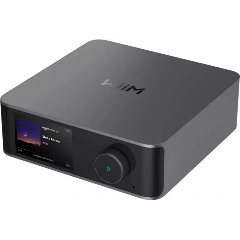 WiiM Ultra Dark Grey - Streamer musicale Hi-Res e lettore audio di rete con preamplificatore, HDMI ARC, Phono MM