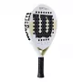 Wilson Optix V2 Lite racchetta padel - forma a goccia, nucleo EVA morbido, superficie in fibra di vetro, nero/verde