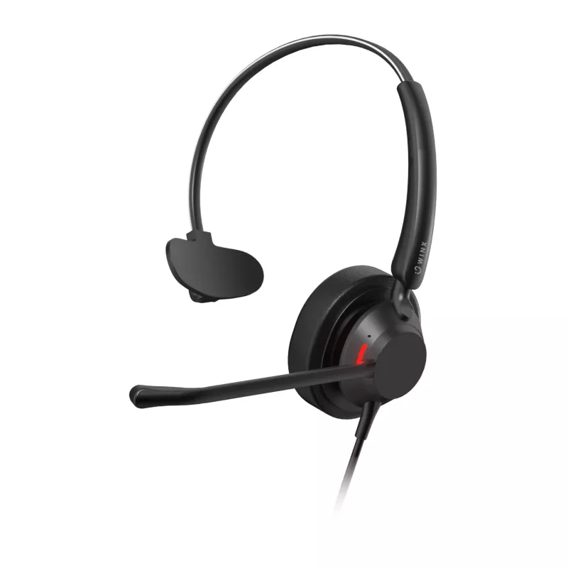 WINX CALL Pro 2 Mono AI Noise Cancelling Cuffie con microfono