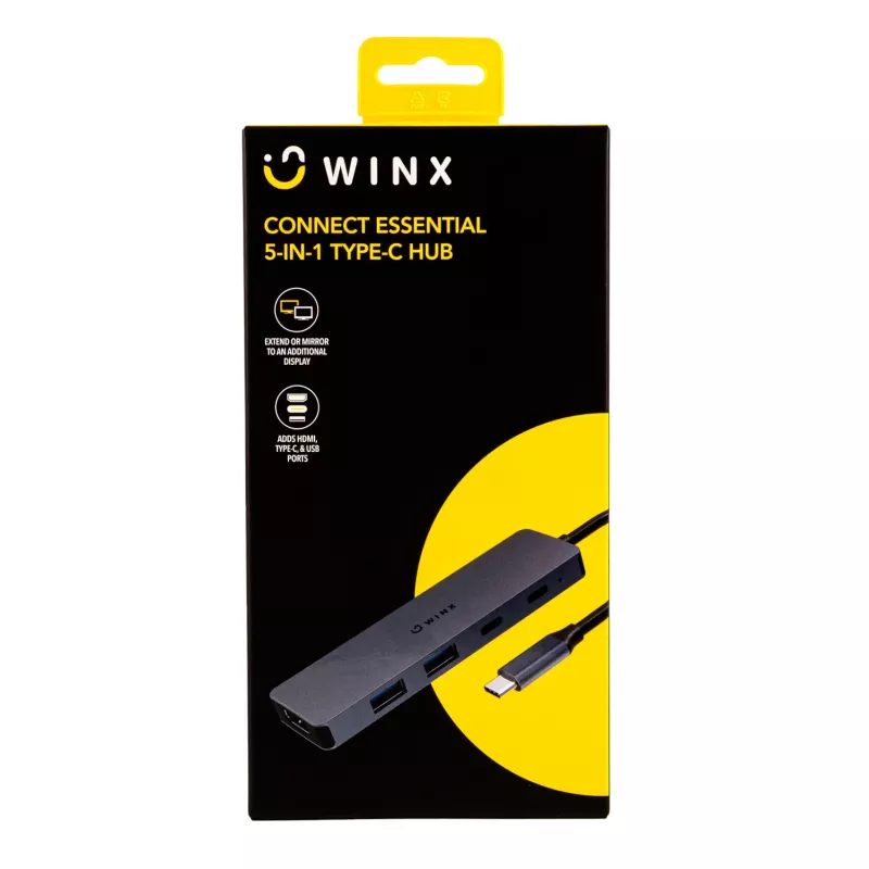 WINX CONNECT Essential Hub Type-C 5-in-1
