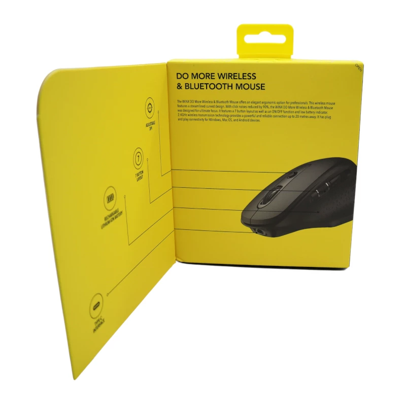Mouse wireless e Bluetooth WINX DO More