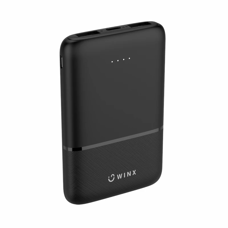 WINX GO Simple power bank 5000mAh nero