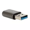 WINX LINK Simple Adattatore da USB a Type-C doppio (USB-A maschio a USB-C femmina, 5Gbit/s, 15W, Space Grey, confezione da 2)