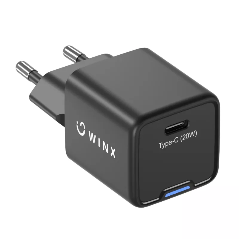 WINX POWER Essential Caricabatterie da parete Type-C 20W GaN - bianco