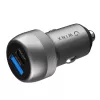 WINX POWER Fast caricabatterie da auto 89W - USB-C PD 67W + USB-A QC 18W, nero