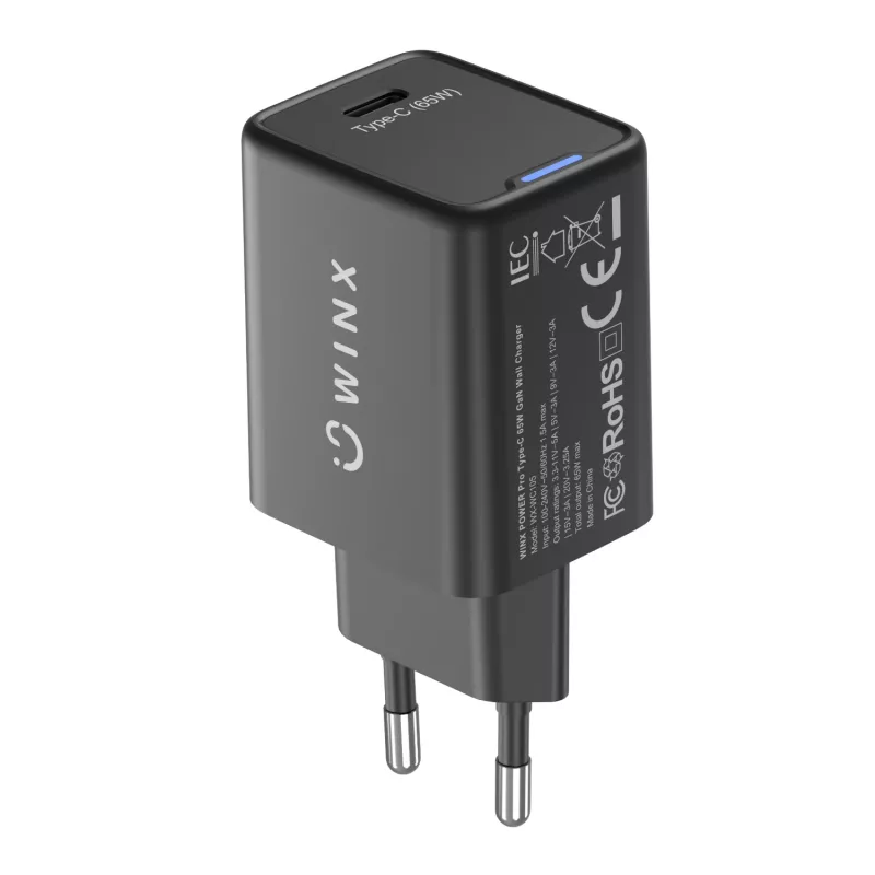 WINX POWER Pro Alimentatore Type-C 65W GaN