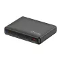 WINX POWER Ultra caricabatterie da tavolo GaN 140W - 2x USB-C PD 100W + USB-A QC 22.5W, nero