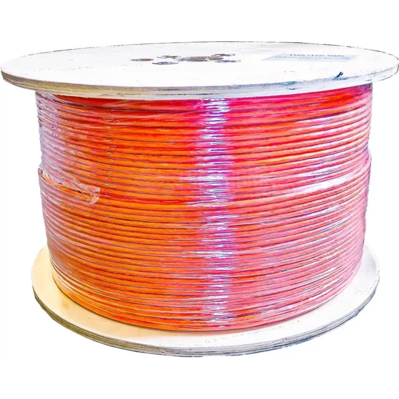 Wirewin VKW SFTP K7 LSOH3 500DXB cavo di rete Cat.7 S/FTP al metro, 500 m, arancione, LSOH3