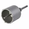 wolfcraft 5483000 fresa a corona per muratura e calcestruzzo 68 mm