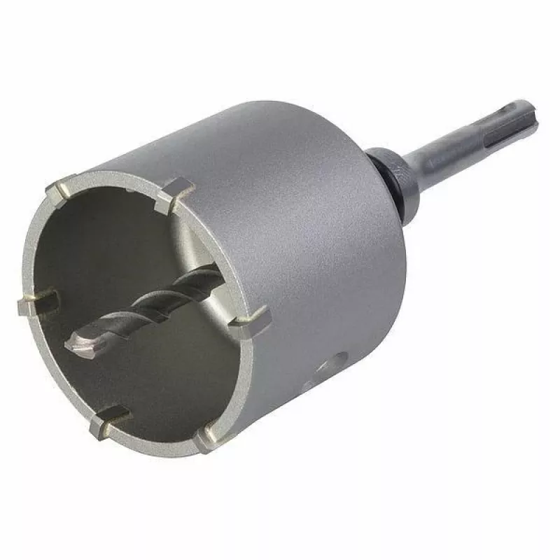wolfcraft 5483000 fresa a corona per muratura e calcestruzzo 68 mm