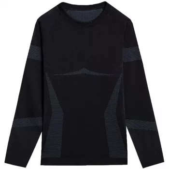 Felpa termoattiva donna 4F F113 Deep Black M/L