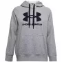 Under Armour felpa con cappuccio Rival Fleece Logo donna Mod Gray