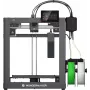 WonderMaker ZR stampante 3D con Wi-Fi, volume di stampa 300 x 300 x 300 mm, stampa a 4 colori, telaio in metallo, grigio