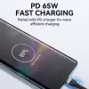 Wozinsky cavo USB-C a USB-C 1 m 60W PD ricarica rapida e sincronizzazione dati nero