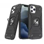 Wozinsky Apple iPhone 12 Pro Max Custodia Ring Armor con supporto - Robusta custodia protettiva, nera