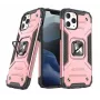 Wozinsky Apple iPhone 13 Pro Max Ring Armor Case Kickstand Tough Rugged rosa