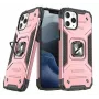 Wozinsky Apple iPhone 13 Rose Ring Armor Case Kickstand Tough Rugged Cover rosa