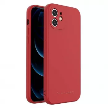 Wozinsky Apple iPhone XS Max custodia in silicone rossa