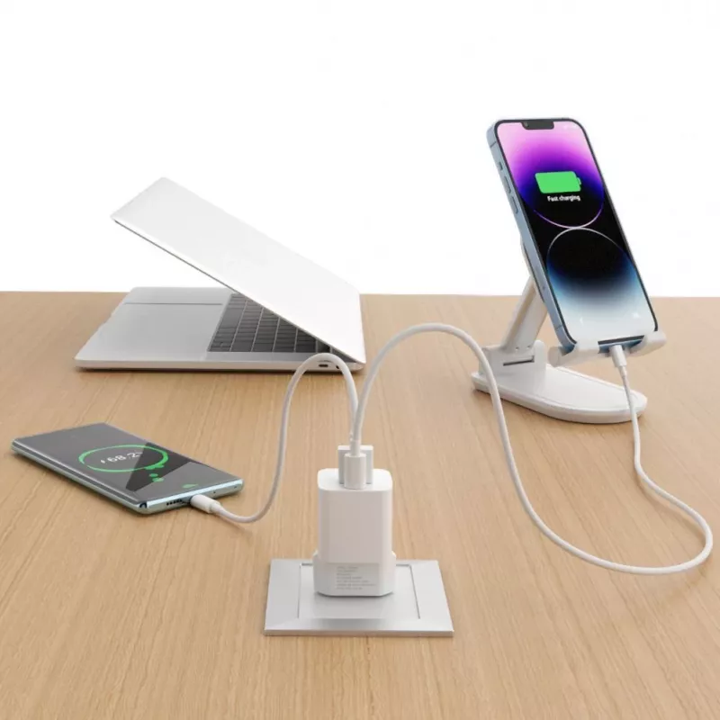Wozinsky CMWCW Alimentatore 20W USB-C / USB-A - bianco