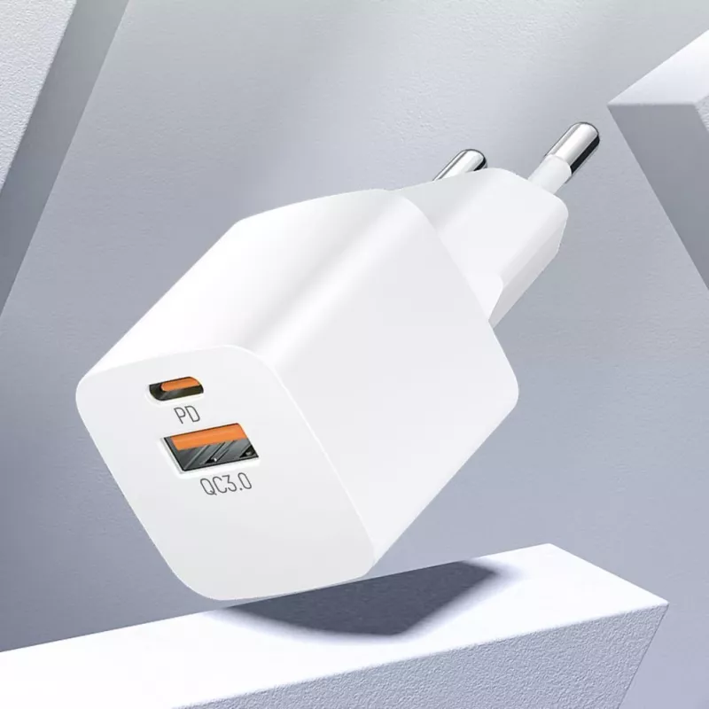 Wozinsky CMWCW Alimentatore 20W USB-C / USB-A - bianco