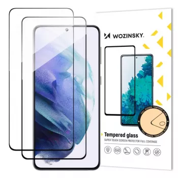 Wozinsky Vetro temperato Full Glue per Samsung Galaxy S23, confezione da 2