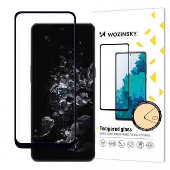 Wozinsky Pellicola Protettiva in Vetro Temperato Full Glue per OnePlus 10T / OnePlus Ace Pro, Durezza 9H, Copertura Totale, Cornice Nera