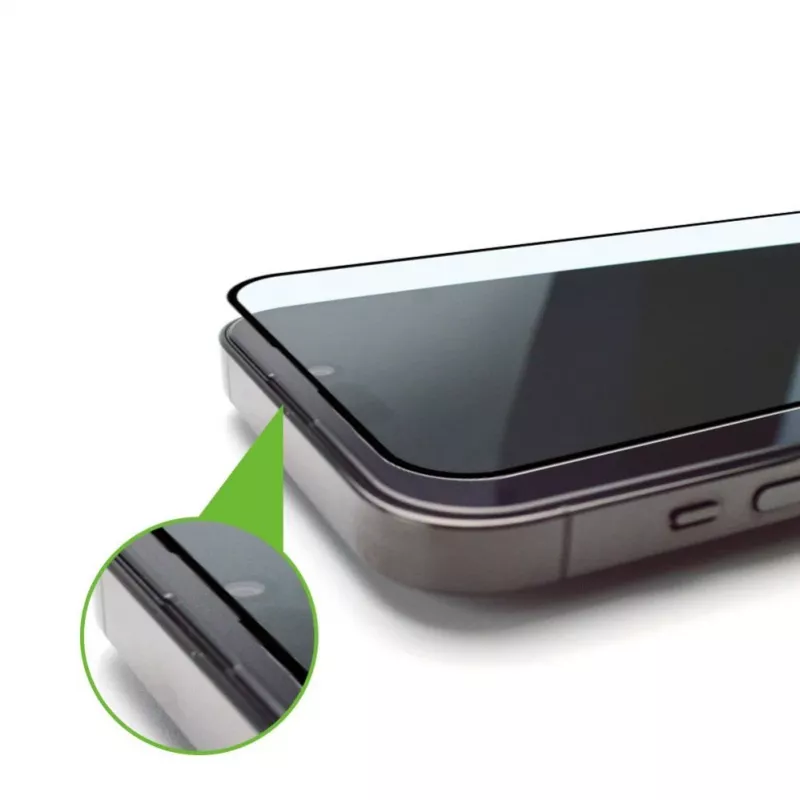 Wozinsky Premium Glass 9H Vetro temperato Screen Protector con cornice di montaggio per Apple iPhone 13 Pro Max - Nero
