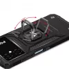 Wozinsky Ring Armor Case per Google Pixel 7 Pro - custodia corazzata con anello magnetico - nero
