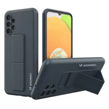 Wozinsky Samsung Galaxy A13 5G custodia con supporto in silicone Stand Cover blu navy