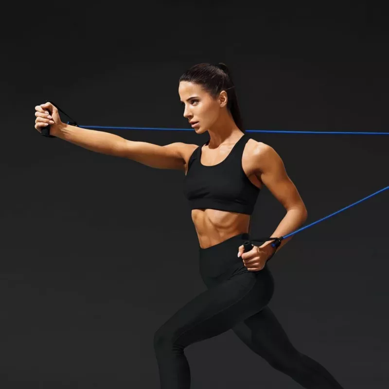 Wozinsky set di 5 bande fitness Exercise Expander + accessori (WRTS5-01)