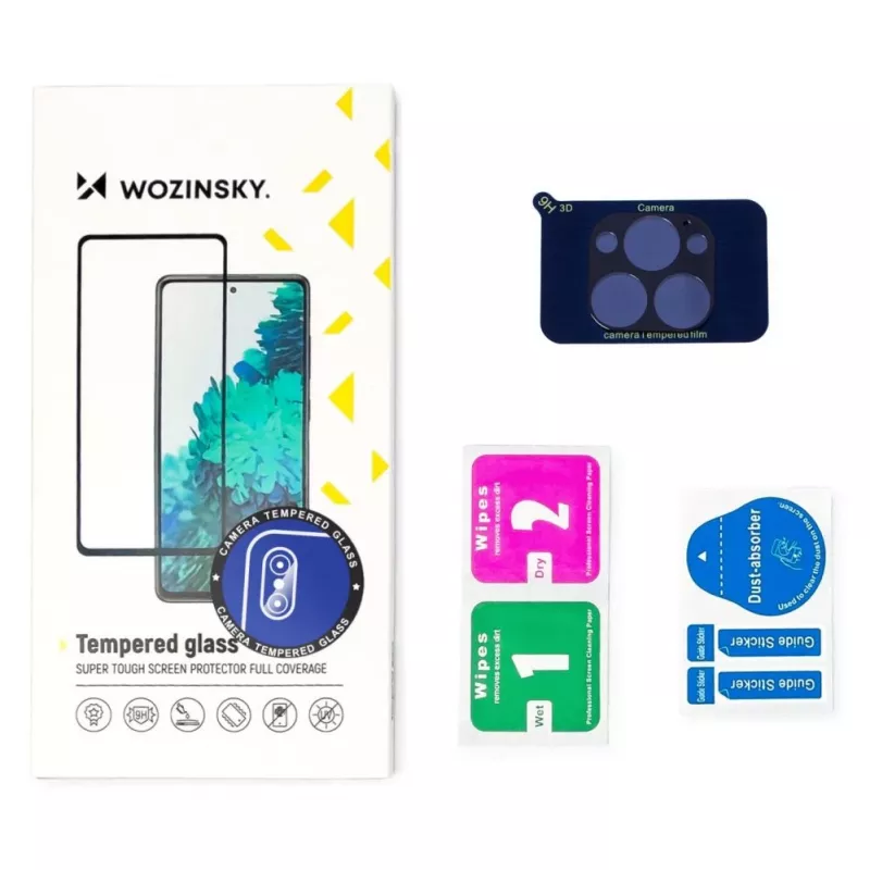 Wozinsky protezione obiettivo fotocamera in vetro temperato 9H per iPhone 12