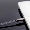 Wozinsky Cavo USB-C a USB-C 3m nero 60W PD ricarica rapida e sincronizzazione dati