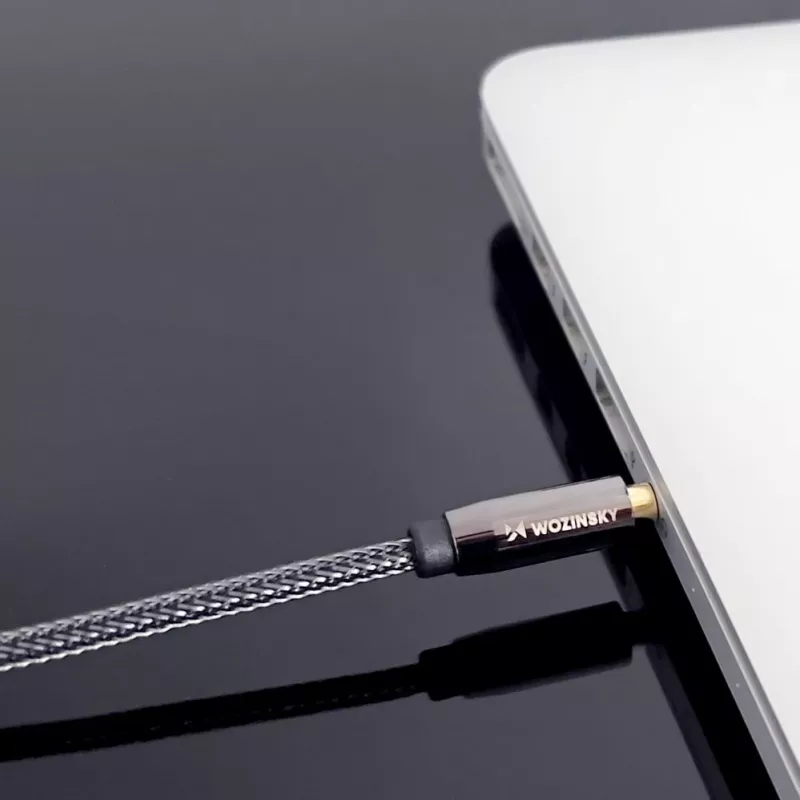 Wozinsky Cavo USB-C a USB-C 3m nero 60W PD ricarica rapida e sincronizzazione dati