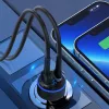 Wozinsky WDCCAC Caricabatterie da auto USB-C USB-A 36W - nero