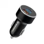 Wozinsky WDCCAC Caricabatterie da auto USB-C USB-A 36W - nero