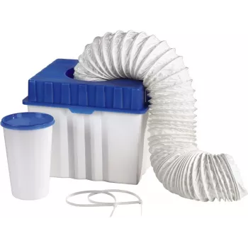 Xavax 00111341 Contenitore condensa per asciugatrici a scarico, 7 L, Bianco/Blu