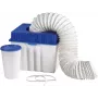 Xavax 00111341 Contenitore condensa per asciugatrici a scarico, 7 L, Bianco/Blu
