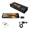 XBLITZ REFLEX 4K Dashcam a doppio canale con telecamera posteriore, Wi-Fi, GPS, HDR, 4K UHD anteriore + Full HD posteriore