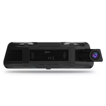 XBLITZ REFLEX 4K Dashcam a doppio canale con telecamera posteriore, Wi-Fi, GPS, HDR, 4K UHD anteriore + Full HD posteriore