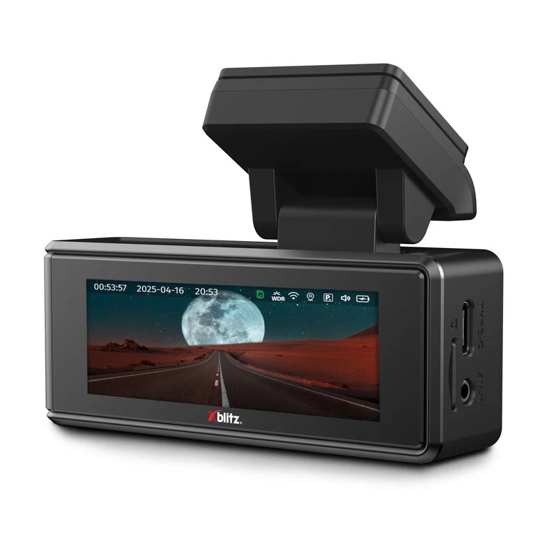 XBLITZ STELLAR Videoregistratore premium con sensore STARVIS, Wi-Fi e GPS