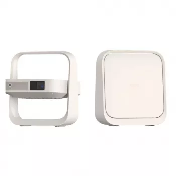 XGIMI Elfin Flip+ Proiettore portatile Full HD, 800 lumen ANSI, DLP, Android TV 10.0, altoparlanti Harman Kardon