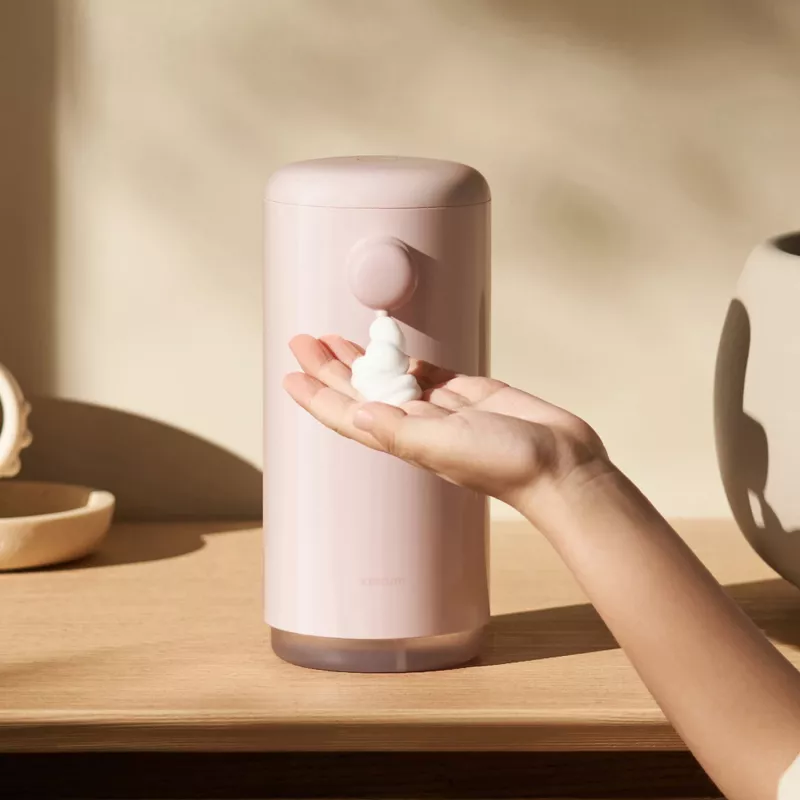 Xiaomi dispenser automatico di sapone - rosa (Colour Edition) | dispenser di sapone schiuma touchless
