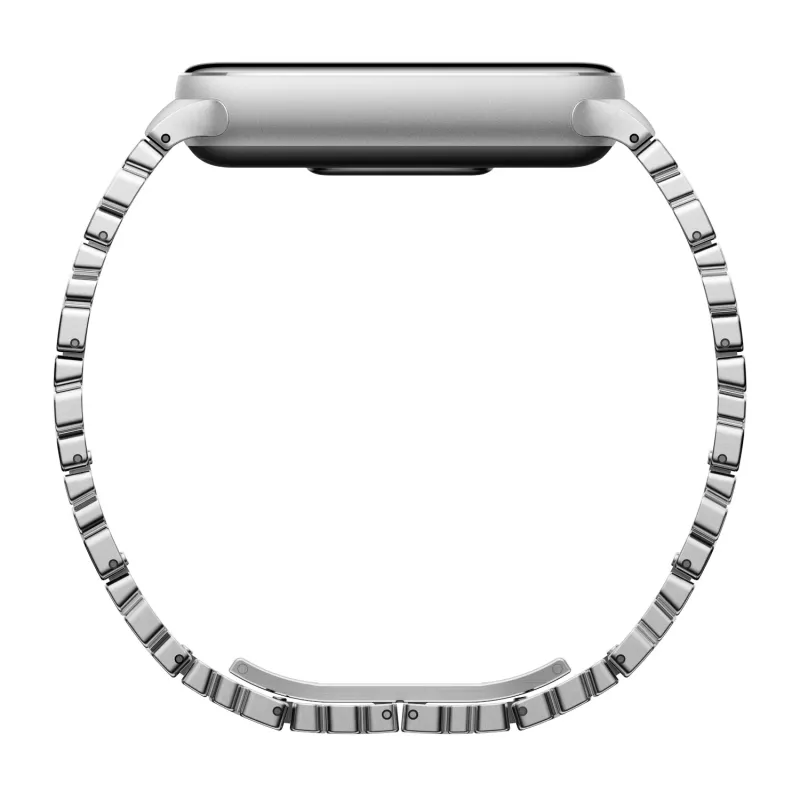 Xiaomi Smart Band 10 cinturino in metallo asimmetrico – argento