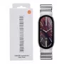 Xiaomi Smart Band 10 cinturino in metallo asimmetrico – argento