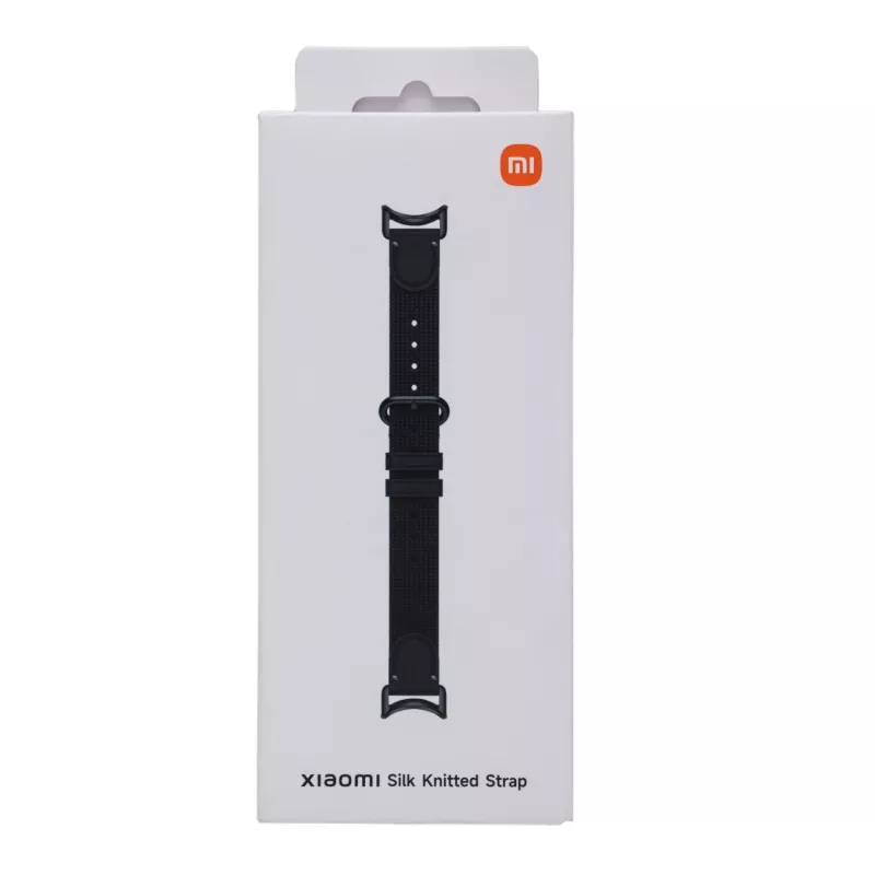 Xiaomi Smart Band 10 cinturino in seta lavorata - nero ebano