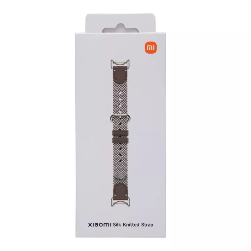 Xiaomi Smart Band 10 Cinturino in seta lavorata - Marrone piuma
