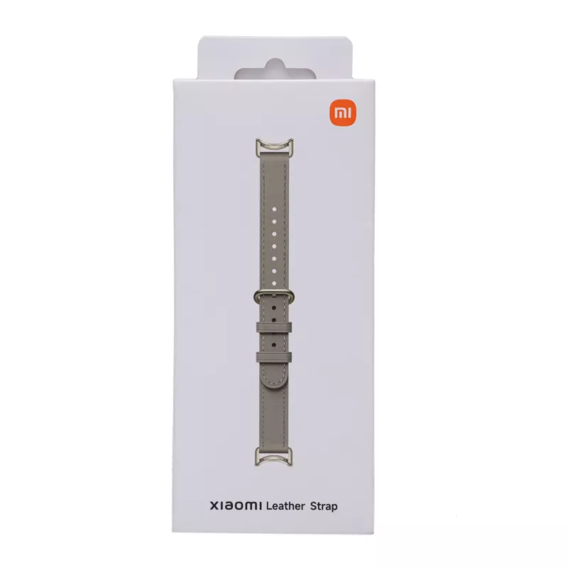 Xiaomi Smart Band 10 Cinturino in pelle - grigio