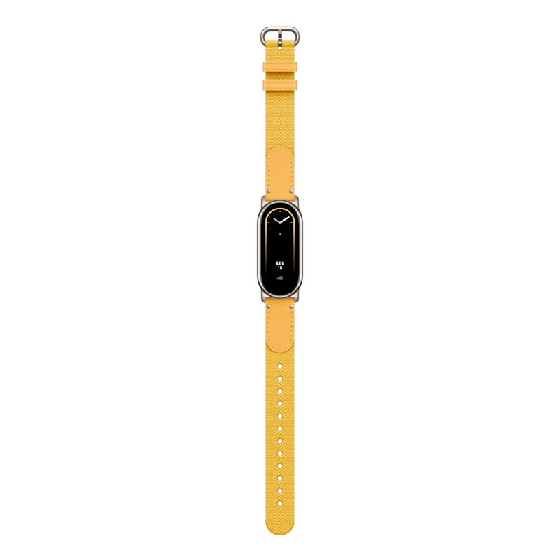 Cinturino intrecciato Xiaomi Smart Band 8 - giallo